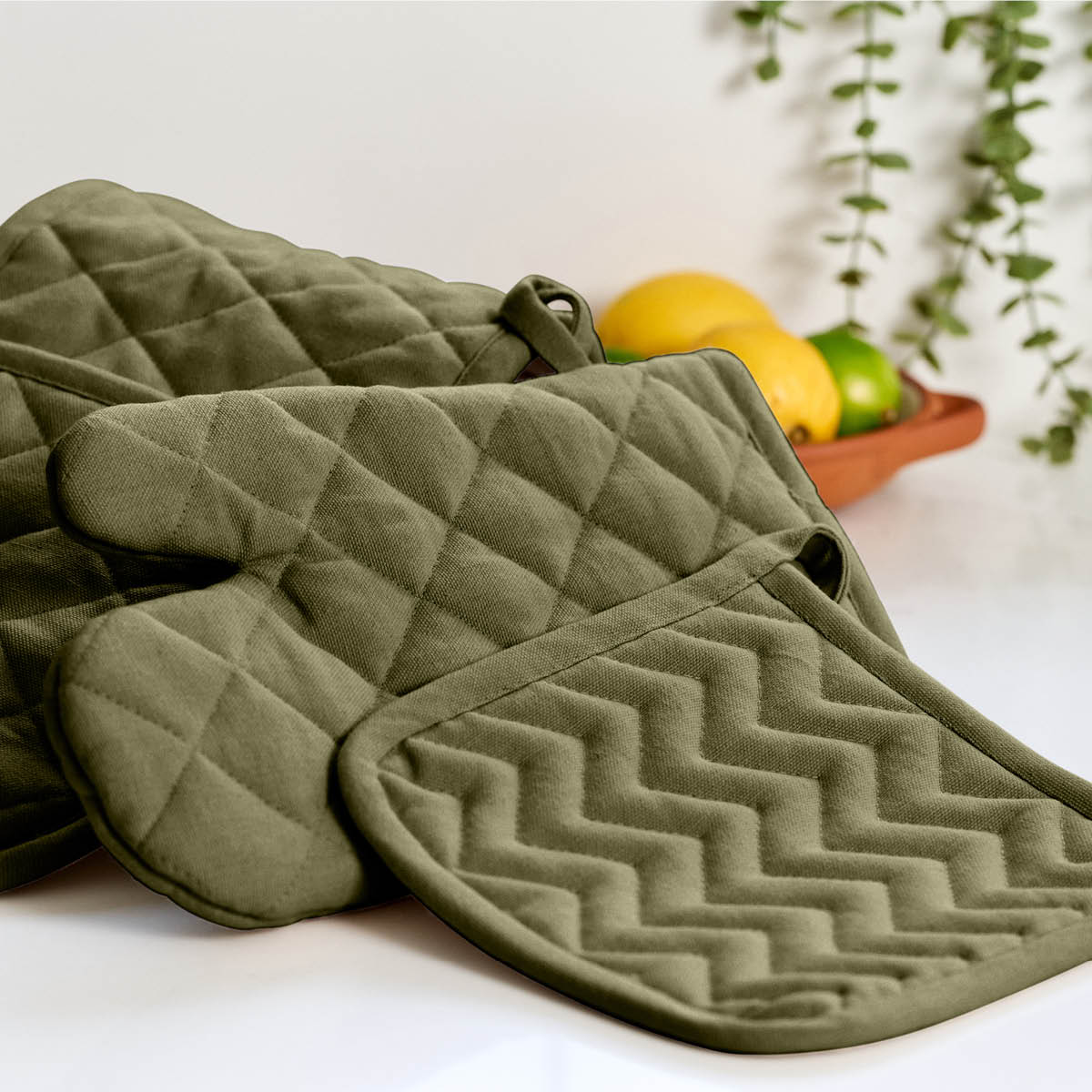 Dexam Love Colour grytlapp olive green