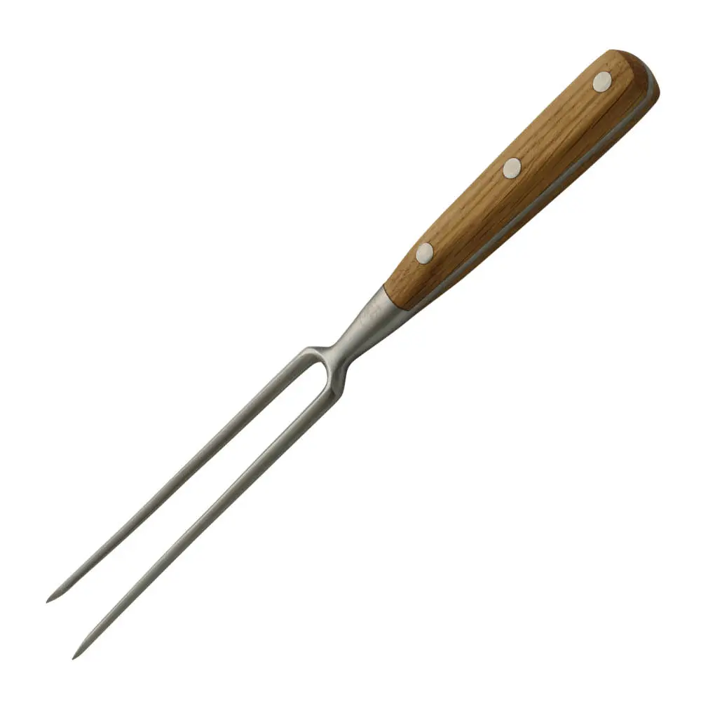 Bosco stekegaffel 18 cm stål/eik