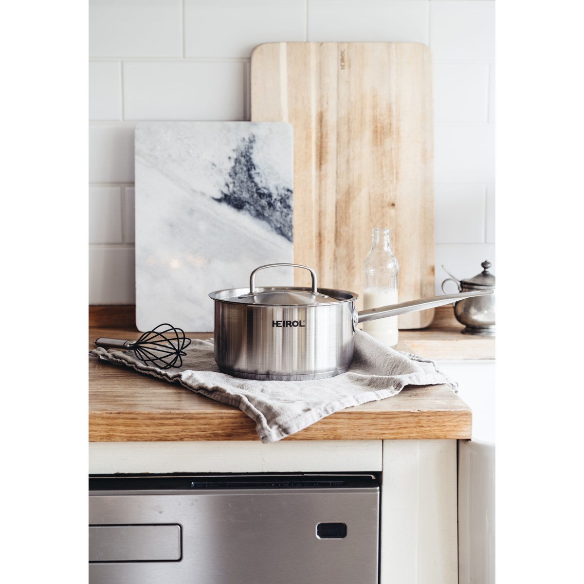 Heirol Cerasafe+ Gryta Med Lock 18 cm 2,3 Liter