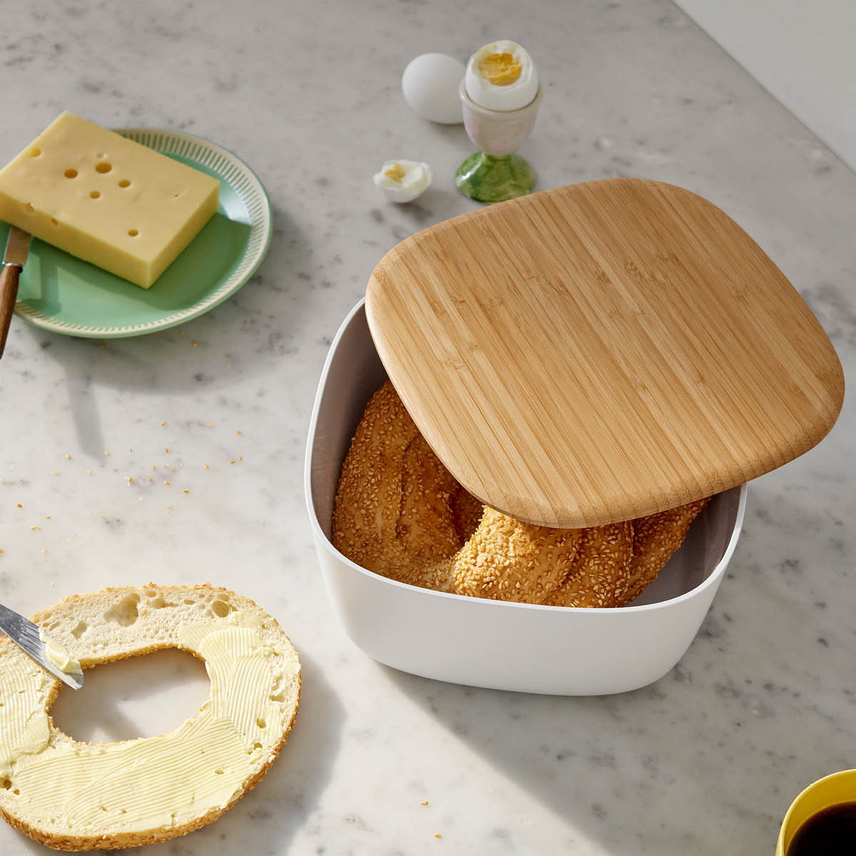 RIG-TIG BOX-IT Brödlåda 23 cm Vit