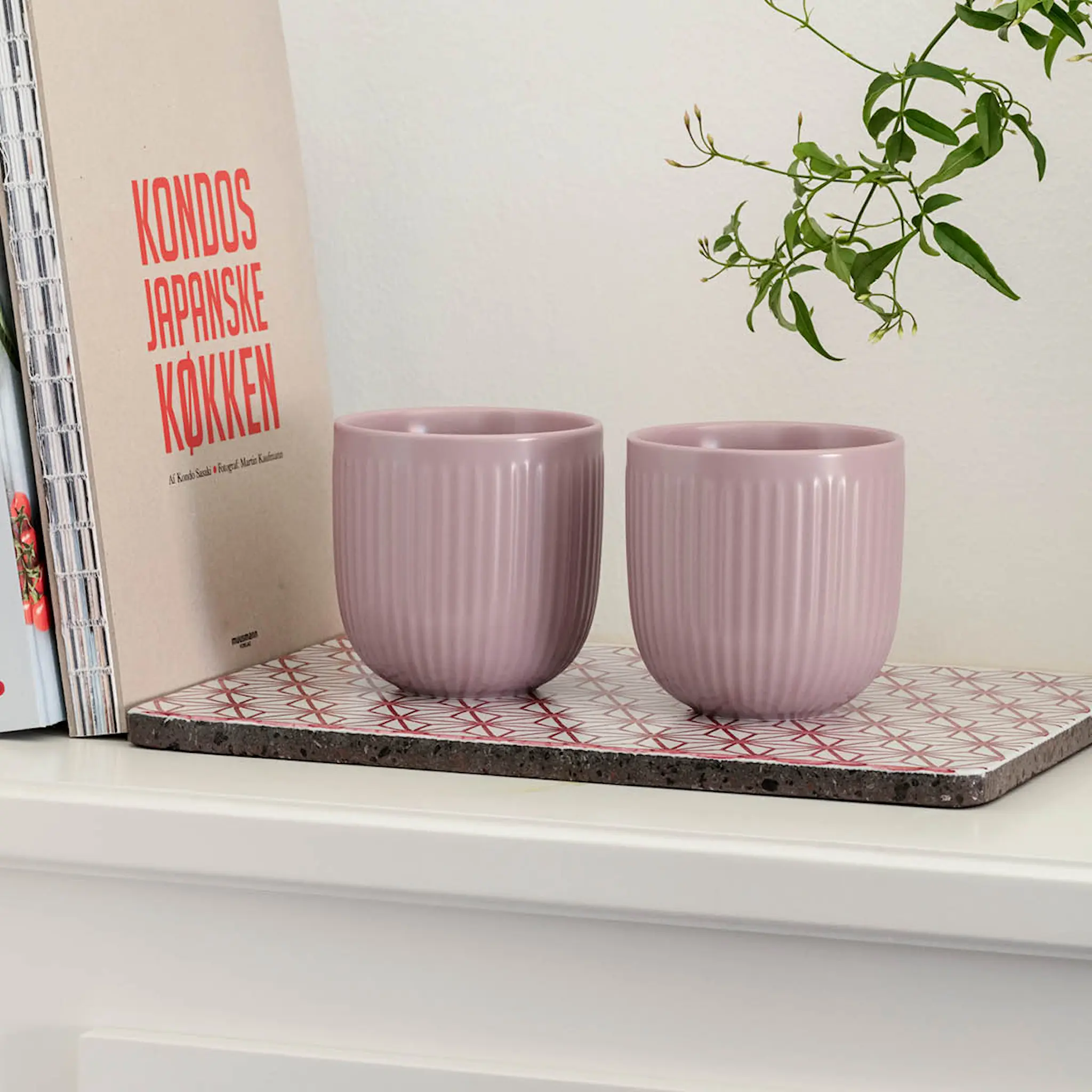 Eva Trio Legio Nova kopp 34 cl uten hank 2 stk berry