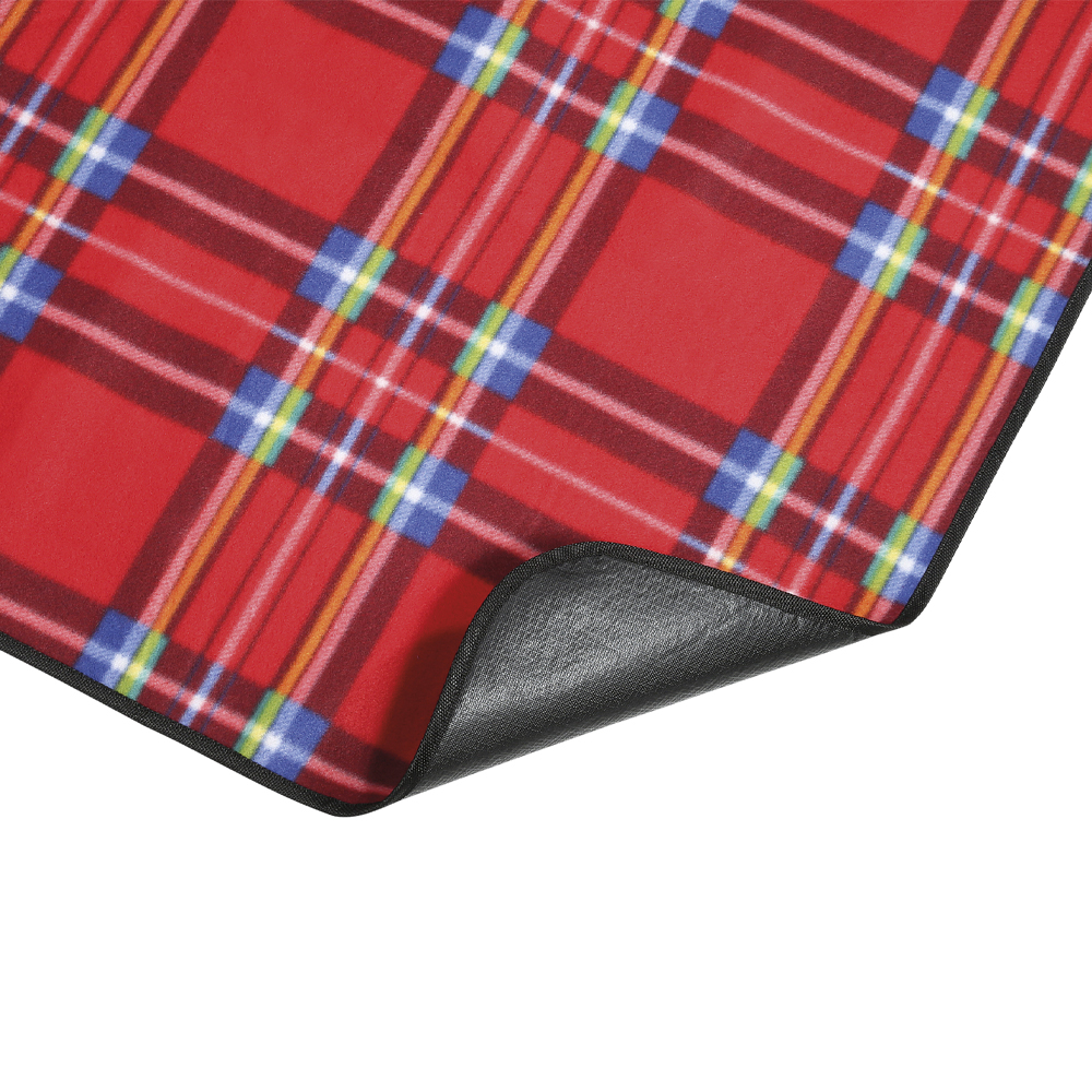 Cilio Beach Piknikhuopa 200x200 cm Punainen Ruudullinen