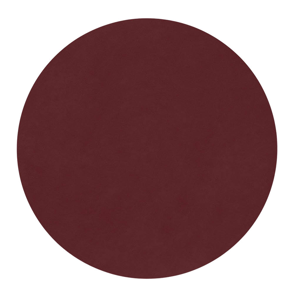 LIND DNA Nupo Circle bordstablett 38 cm Burgundy