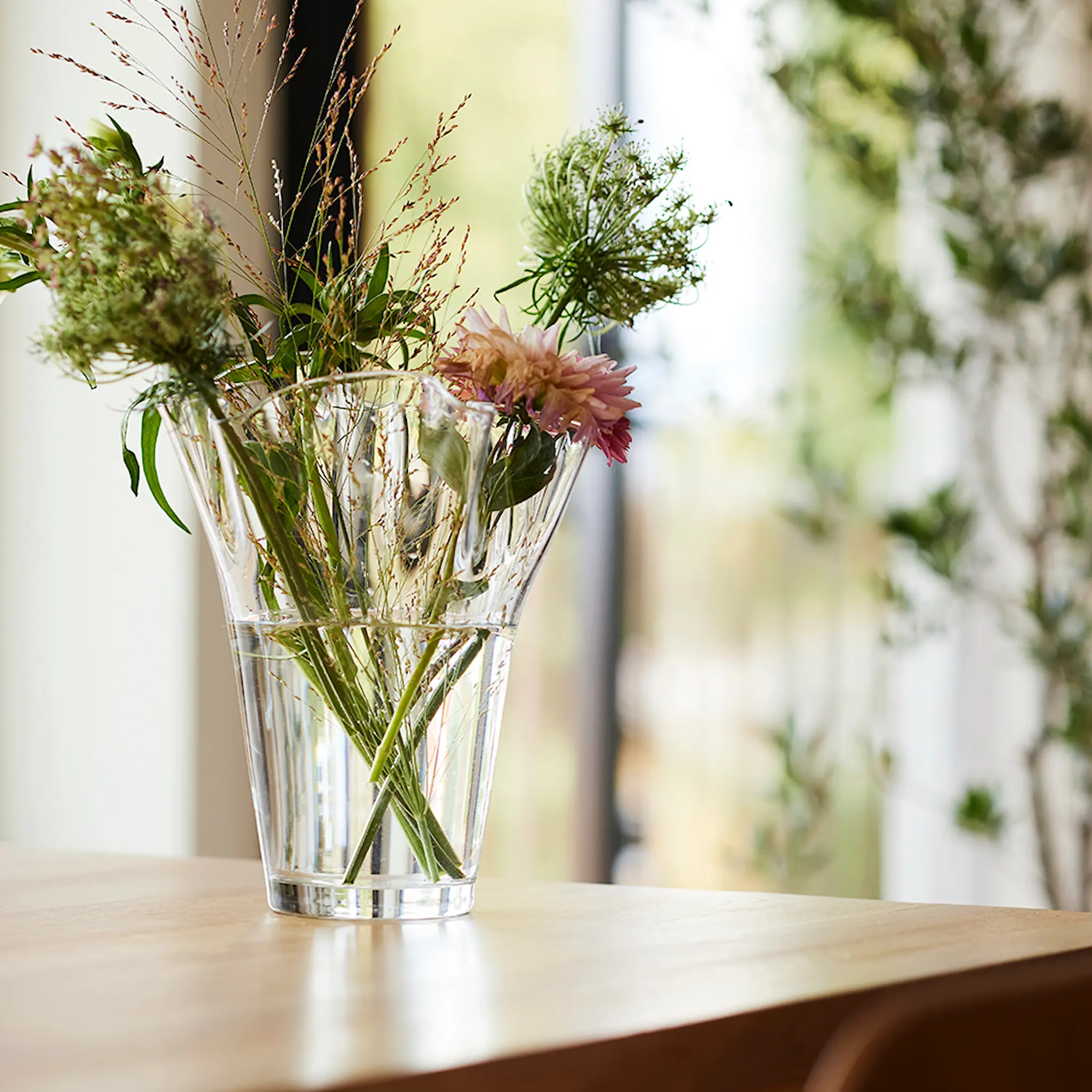 Sagaform Viva Vas 20 cm Klar