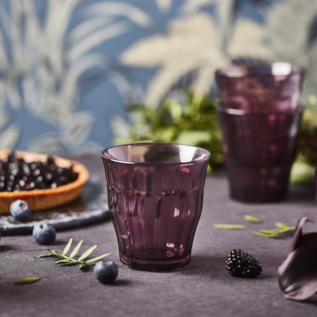 Duralex Picardie vannglass 25 cl 4 stk plum