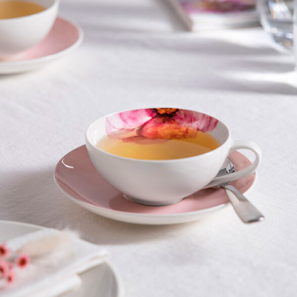 Villeroy & Boch Rose Garden Tekopp 11 cl Vit