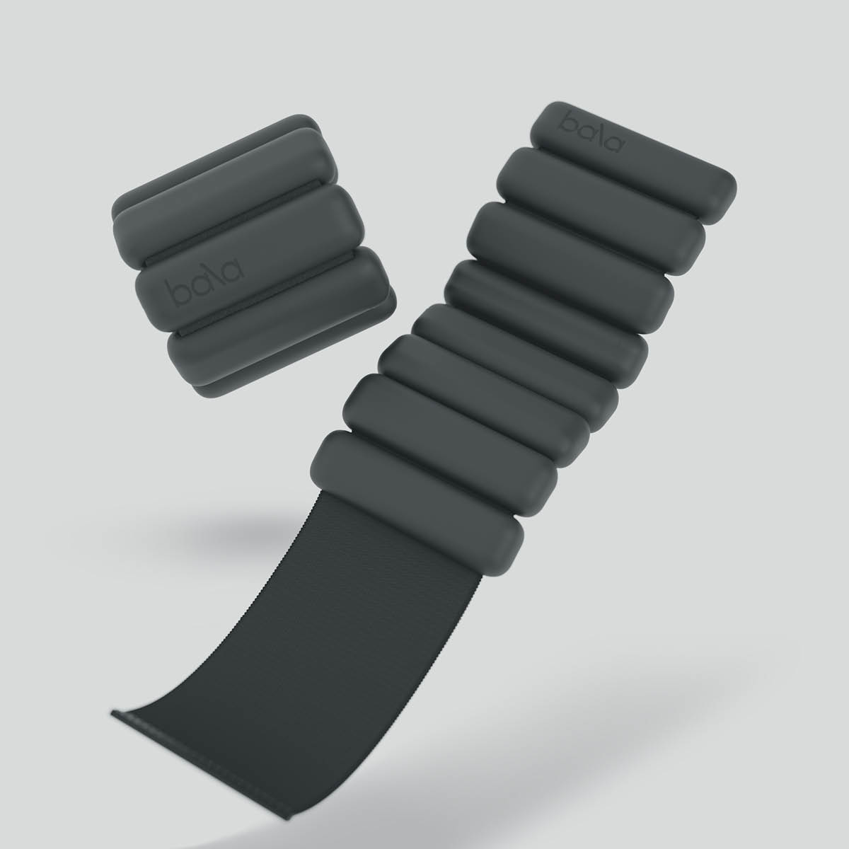 Bala Nilkkapaino 0,45 kg 2 kpl Hiilenharmaa