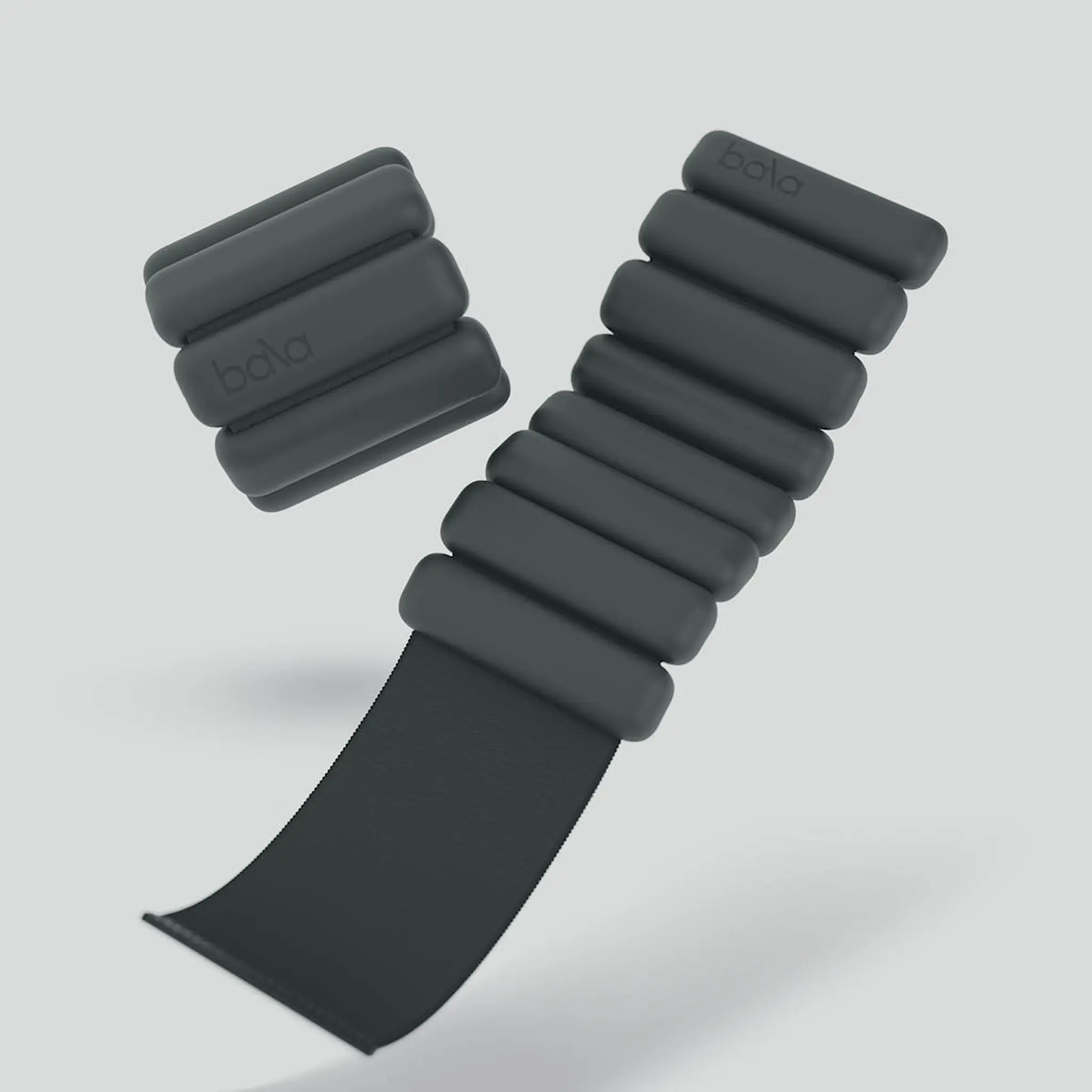 Bala Fotledsvikt / handledsvikt 0,45 kg 2-pack kolgrå