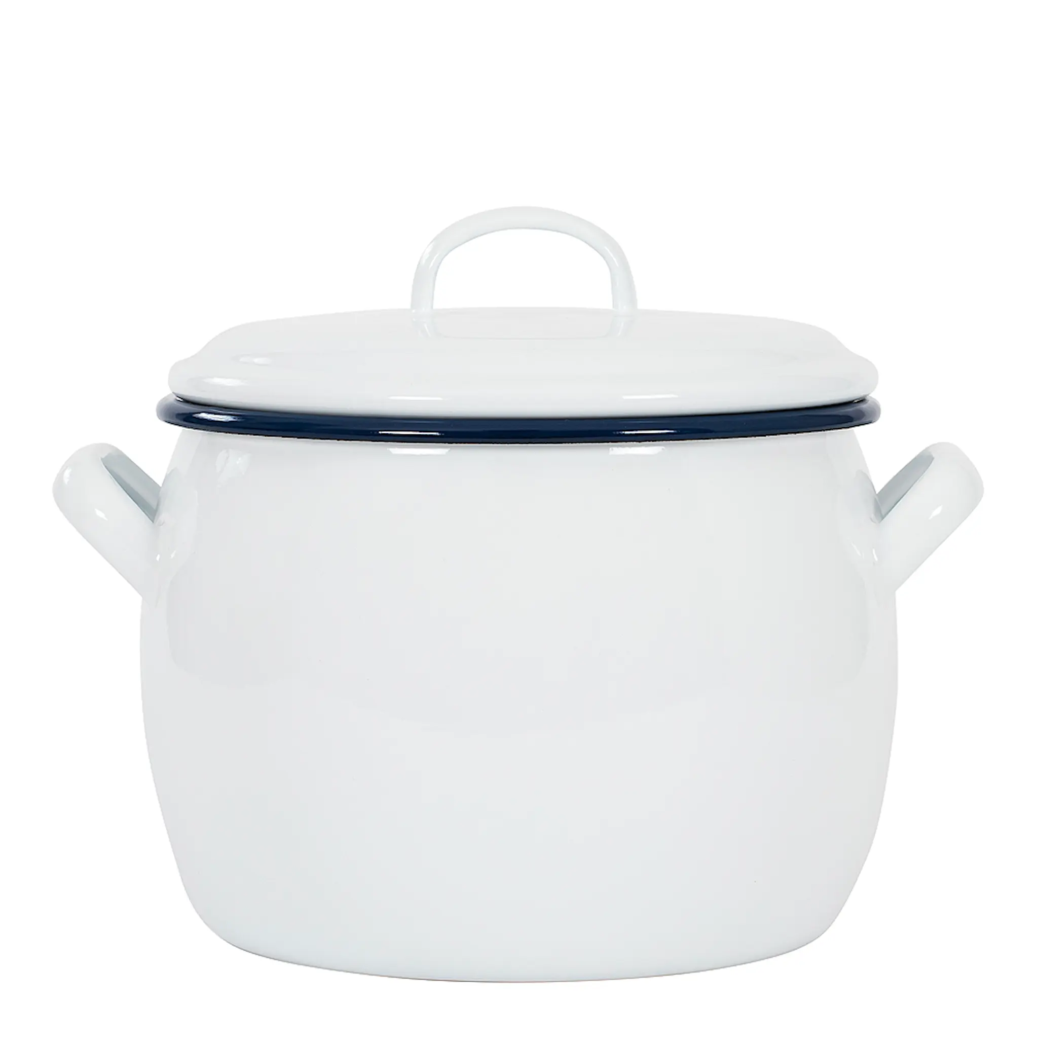 Kockums Jernverk Gryta/Lock 4 L Vit