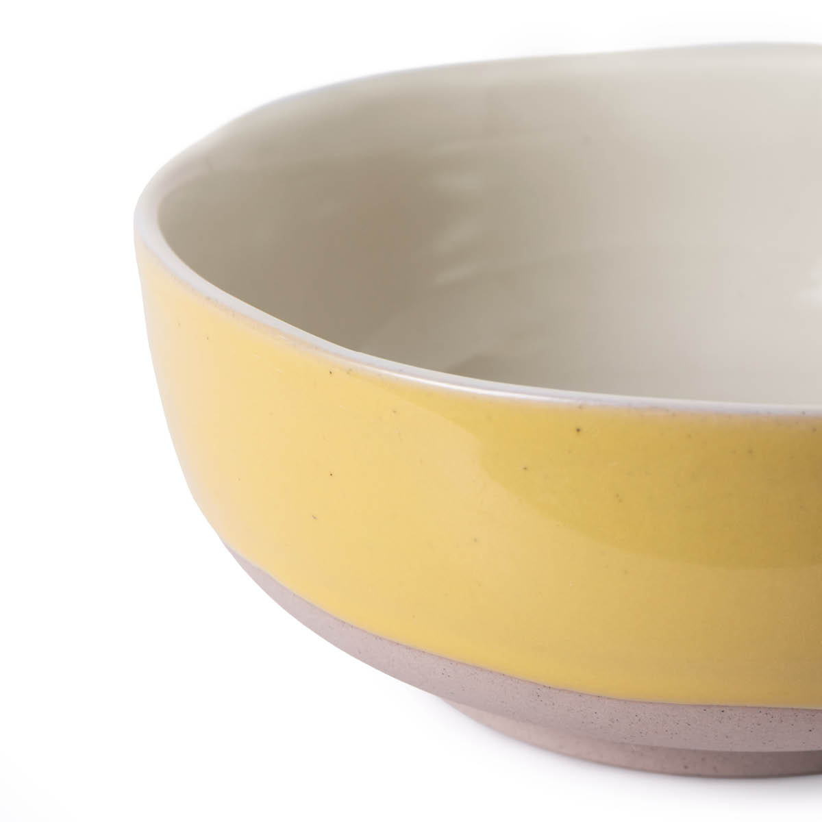 Jamie Oliver Big Love müsliskål i stentøy 16 cm 4 stk gul