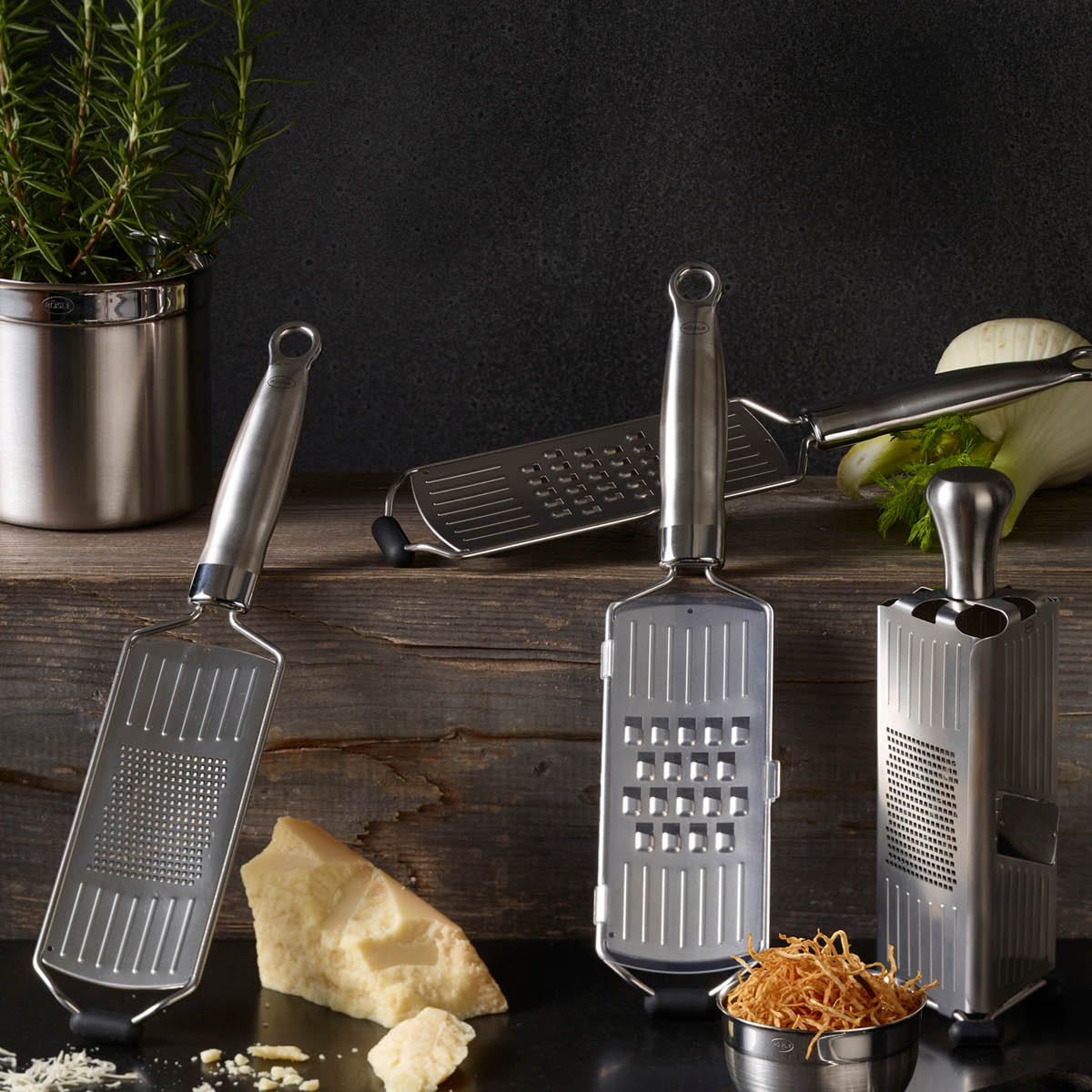 Rösle Rivjern grovt stål 36x7,7 cm