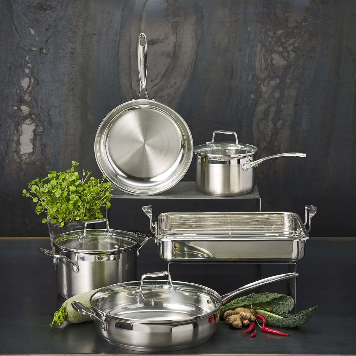 Scanpan Impact gryte m/lokk 3,2L