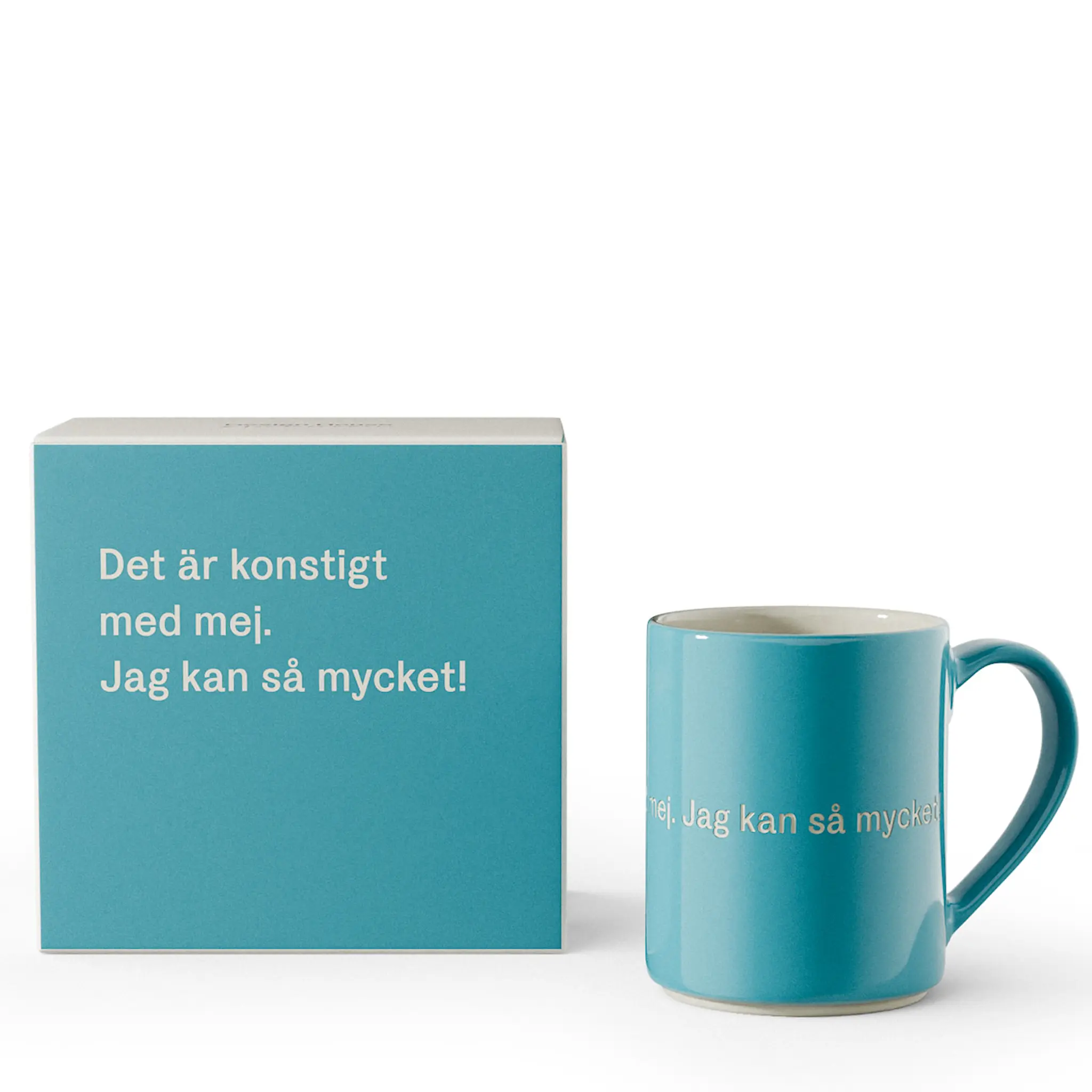 Design House Stockholm Astrid Lindgren Muki, Det är konstigt med mig 35 cl Turkoosi