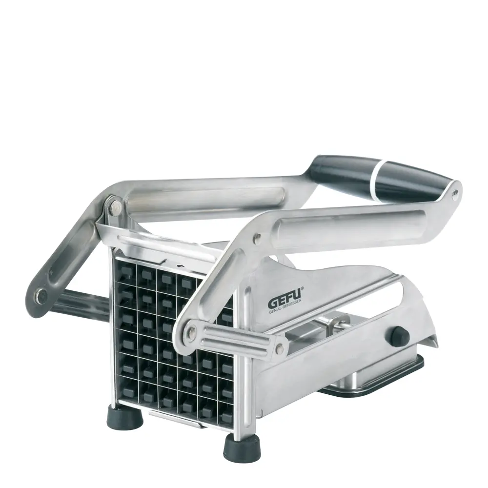 Grønnsakskutter 25 cm svart/stål