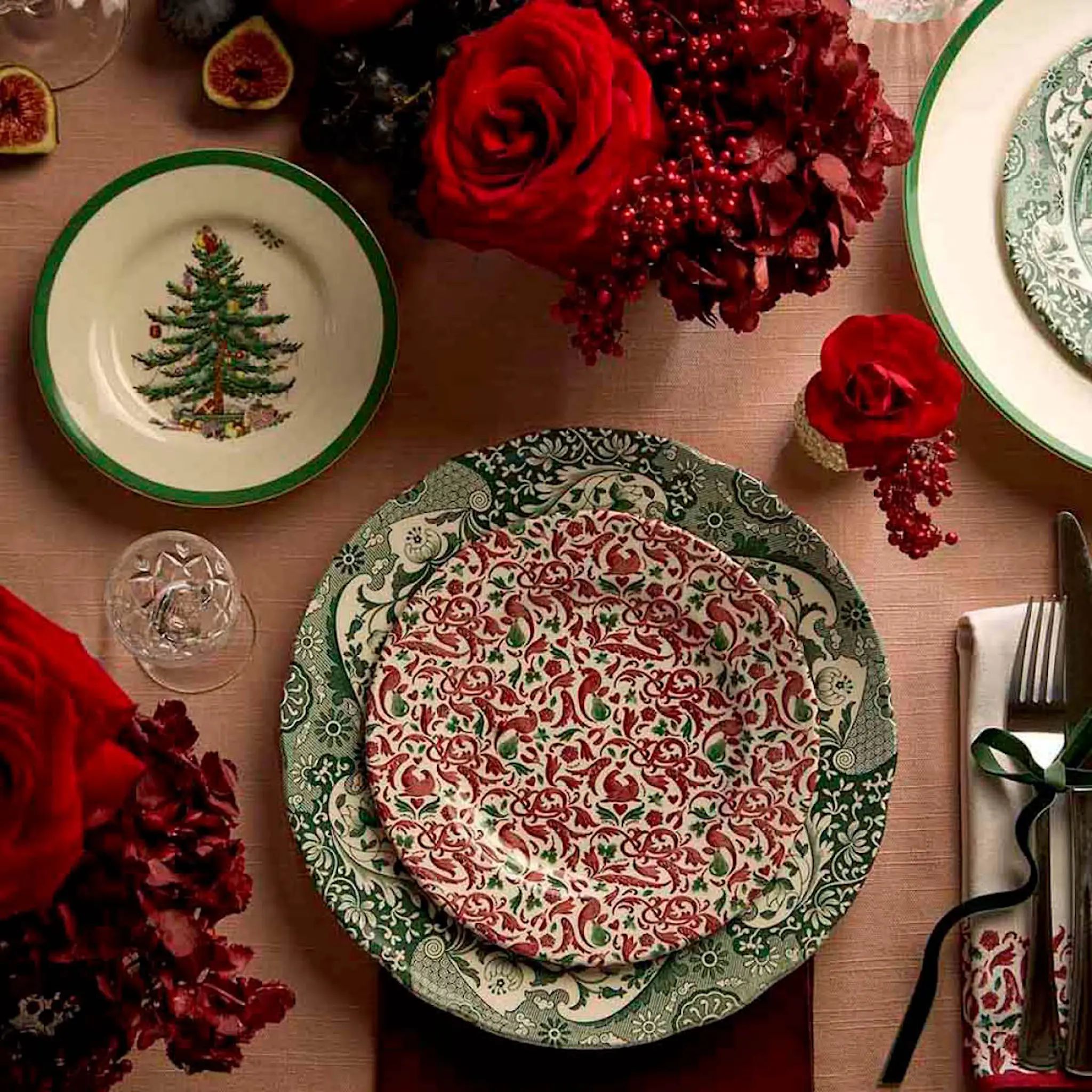 Spode Christmas Tree Yuletide tallrik 20 cm