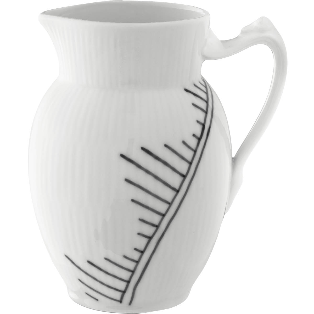 Royal Copenhagen Sort Mega Riflet mugge 38 cl