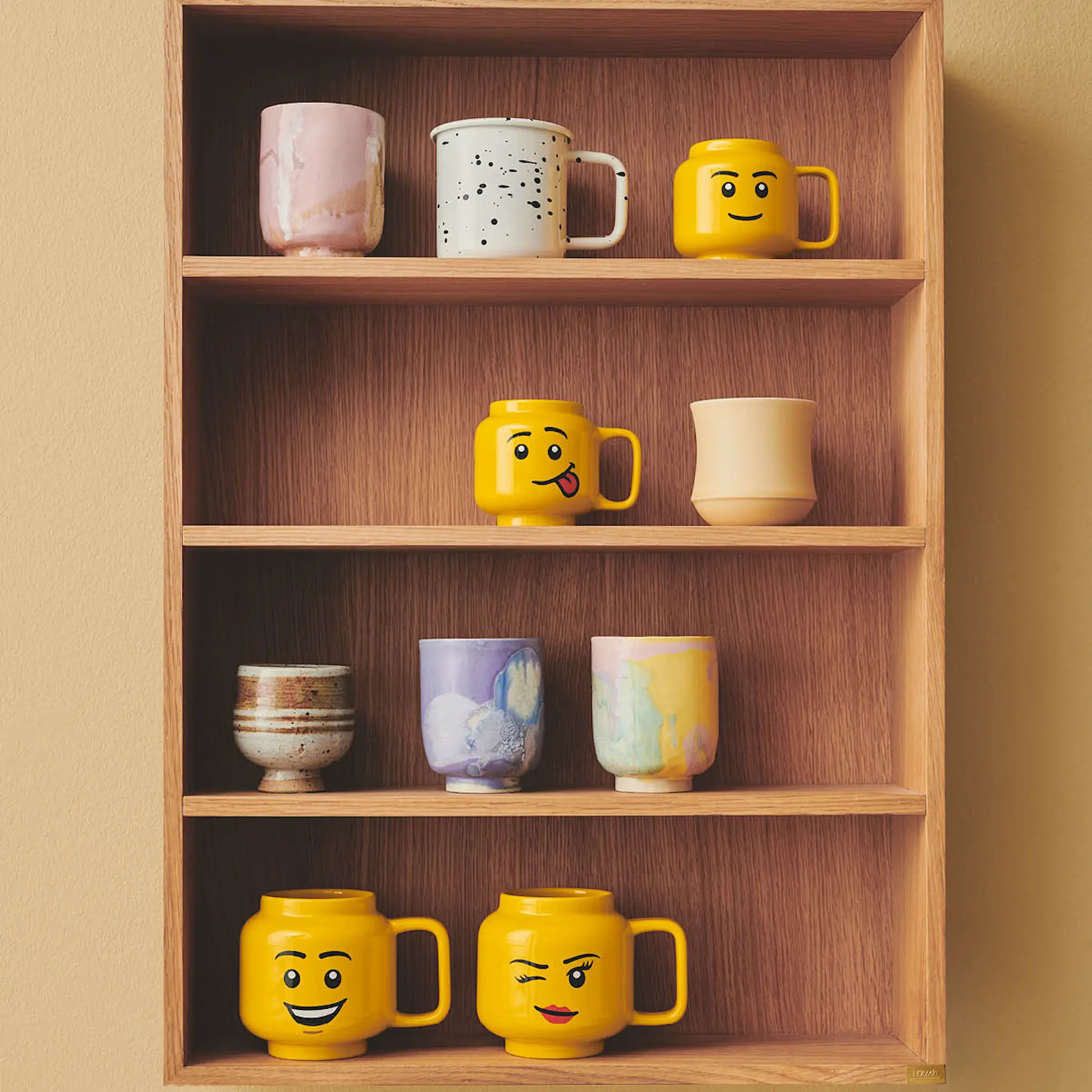 Lego Iconic krus stor glad gutt 53 cl gul