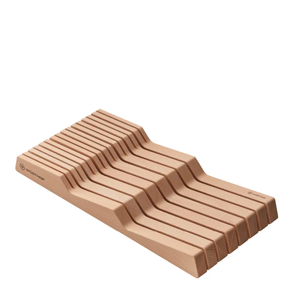 Skuffeinnsats for 15 kniver 22,5x43 cm agnbøk