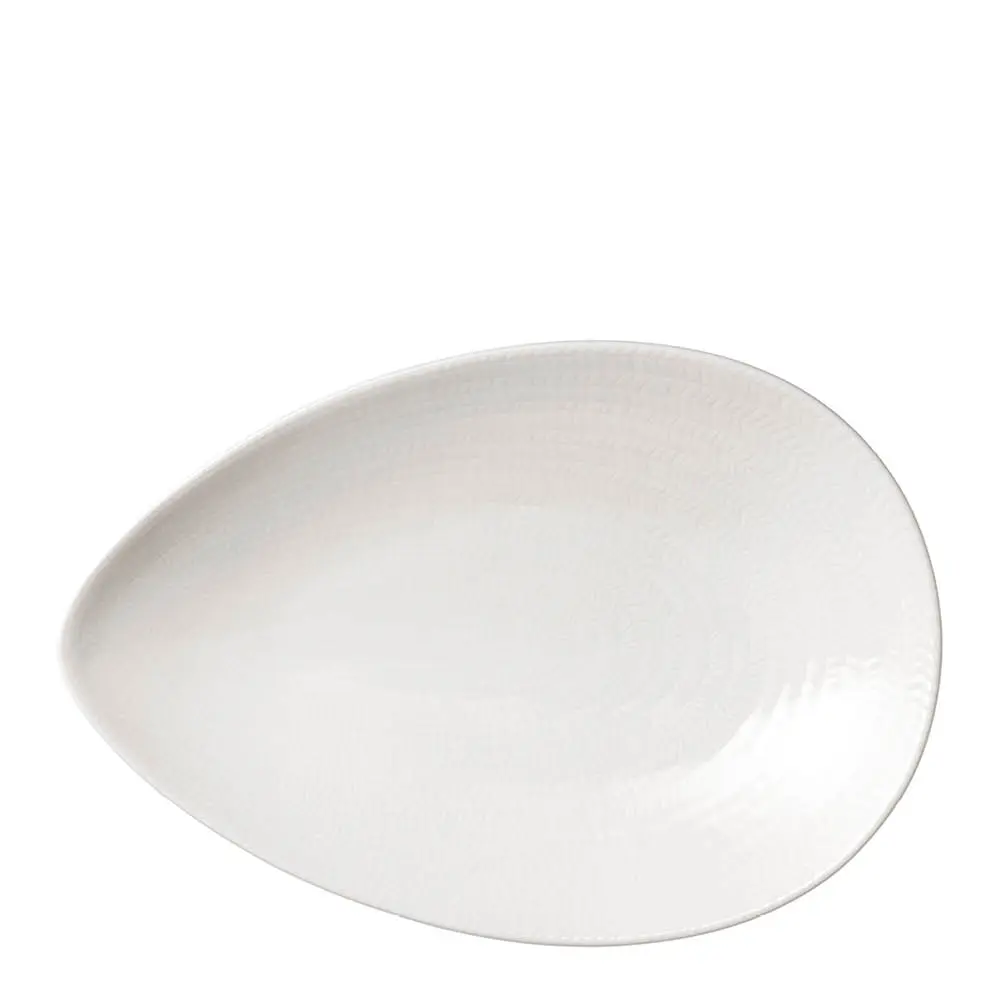 Blå Eld Tarjoiluastia 20x29 cm Valkoinen