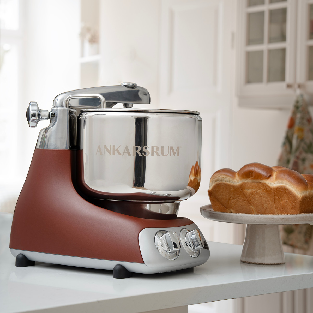 Ankarsrum Assistent Original AKM6230 köksmaskin 7 L rustic maroon