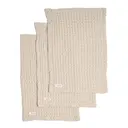Big Waffle tvättlapp 25x40 cm 3-pack stone