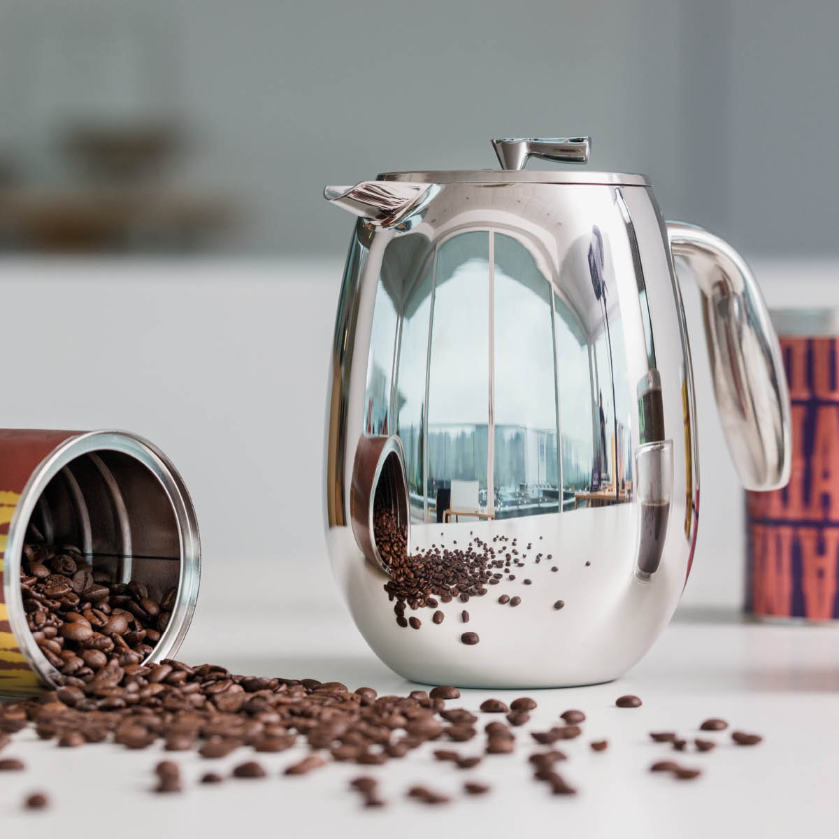 Bodum Columbia Pressopannu 12 kupillista 1,5L Kromi