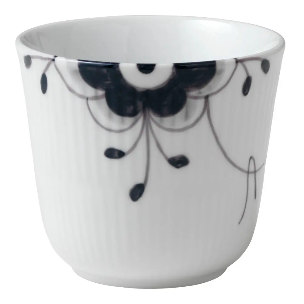 Black Fluted Mega Termosmuki 26 cl