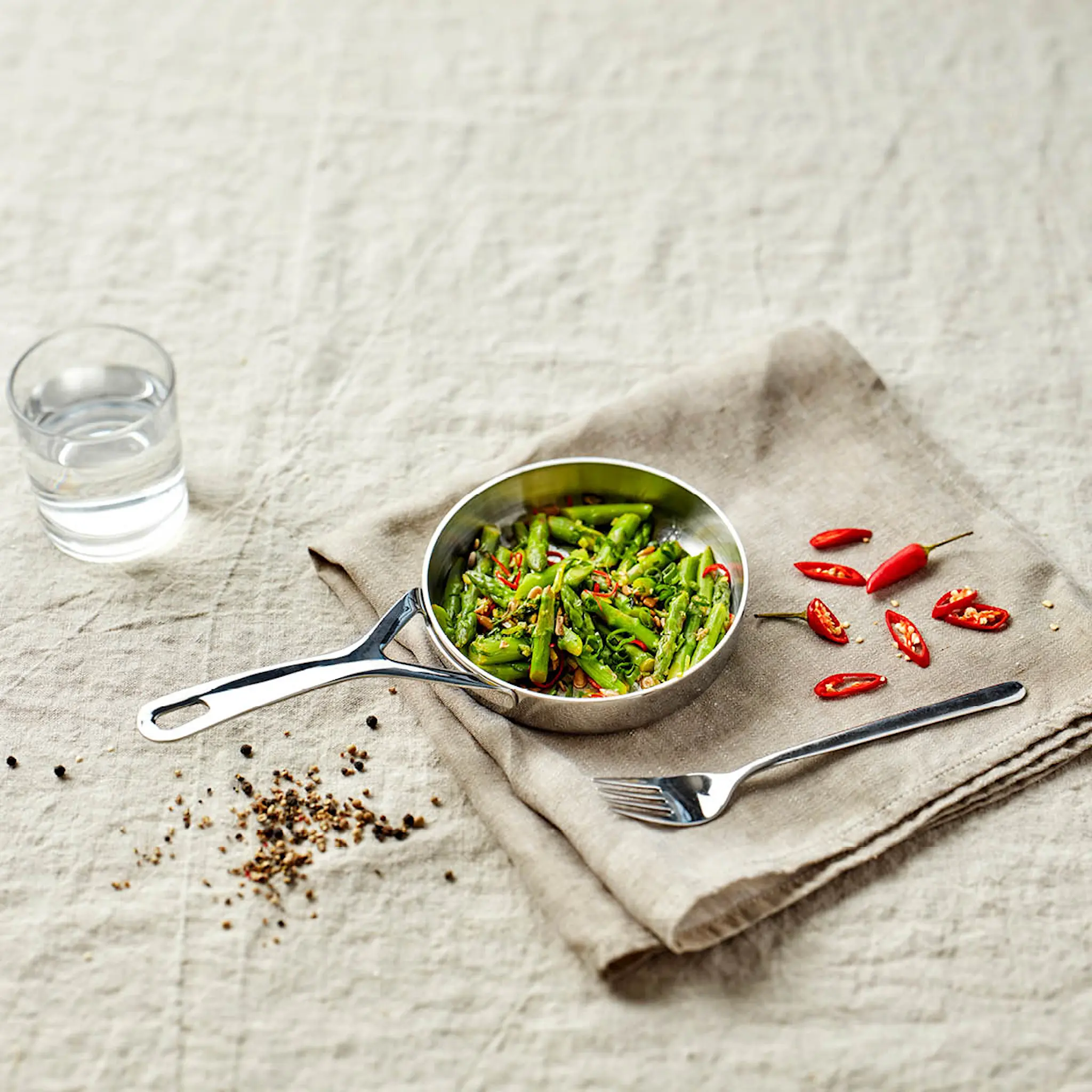 Demeyere Specialties 3 stekepanne mini 14 cm rustfritt stål