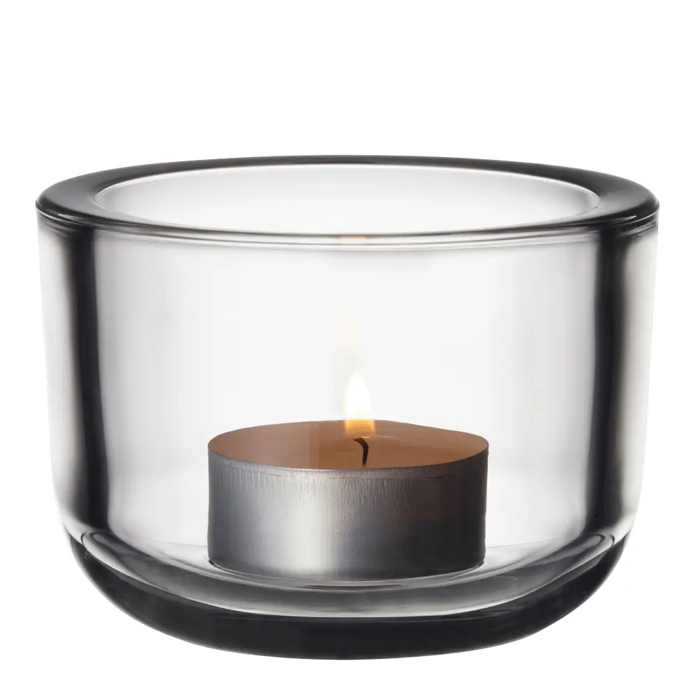 Valkea Kynttilälyhty 6 cm Kirkas