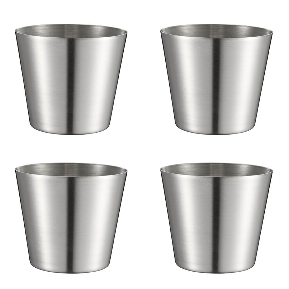 Dorre Peg pommes-/serveringskopp 9,5 cm 4 stk stål