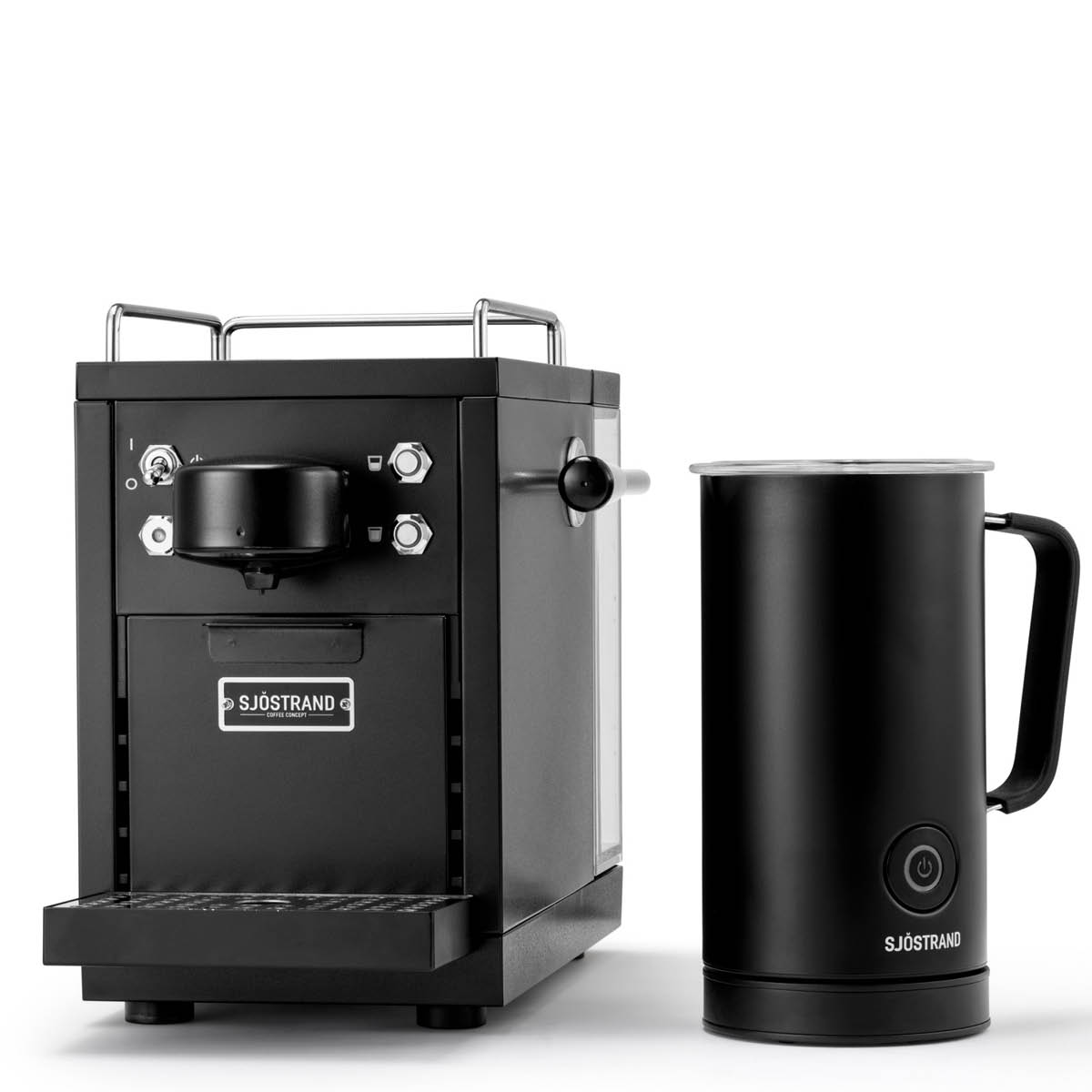 Sjöstrand Espresso melkeskummer 0,3L svart