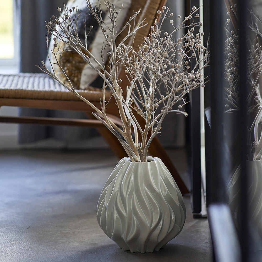 Morsö Flame Vas 23 cm Vit