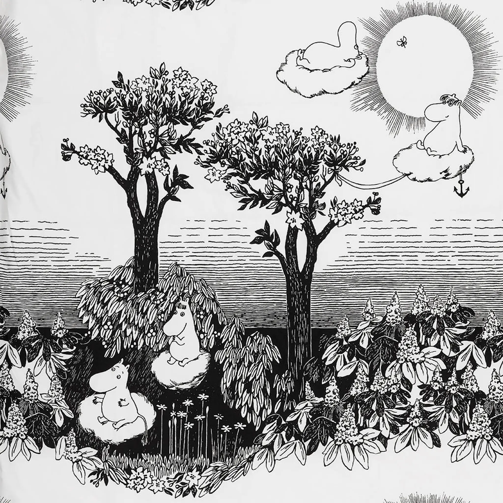 Moomin Arabia Muumi Pussilakanasetti 150x210 cm Dreaming