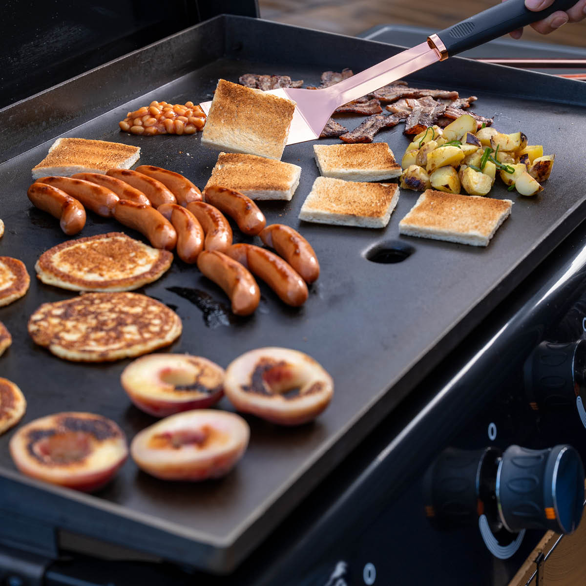 Mustang Gasolgrill 4 brännare