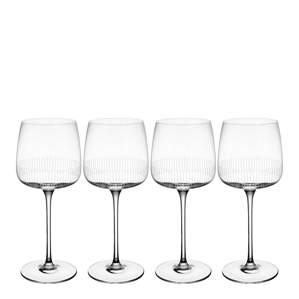 Villeroy & Boch - Afina Punaviinilasi 20 cl 4 kpl Kirkas