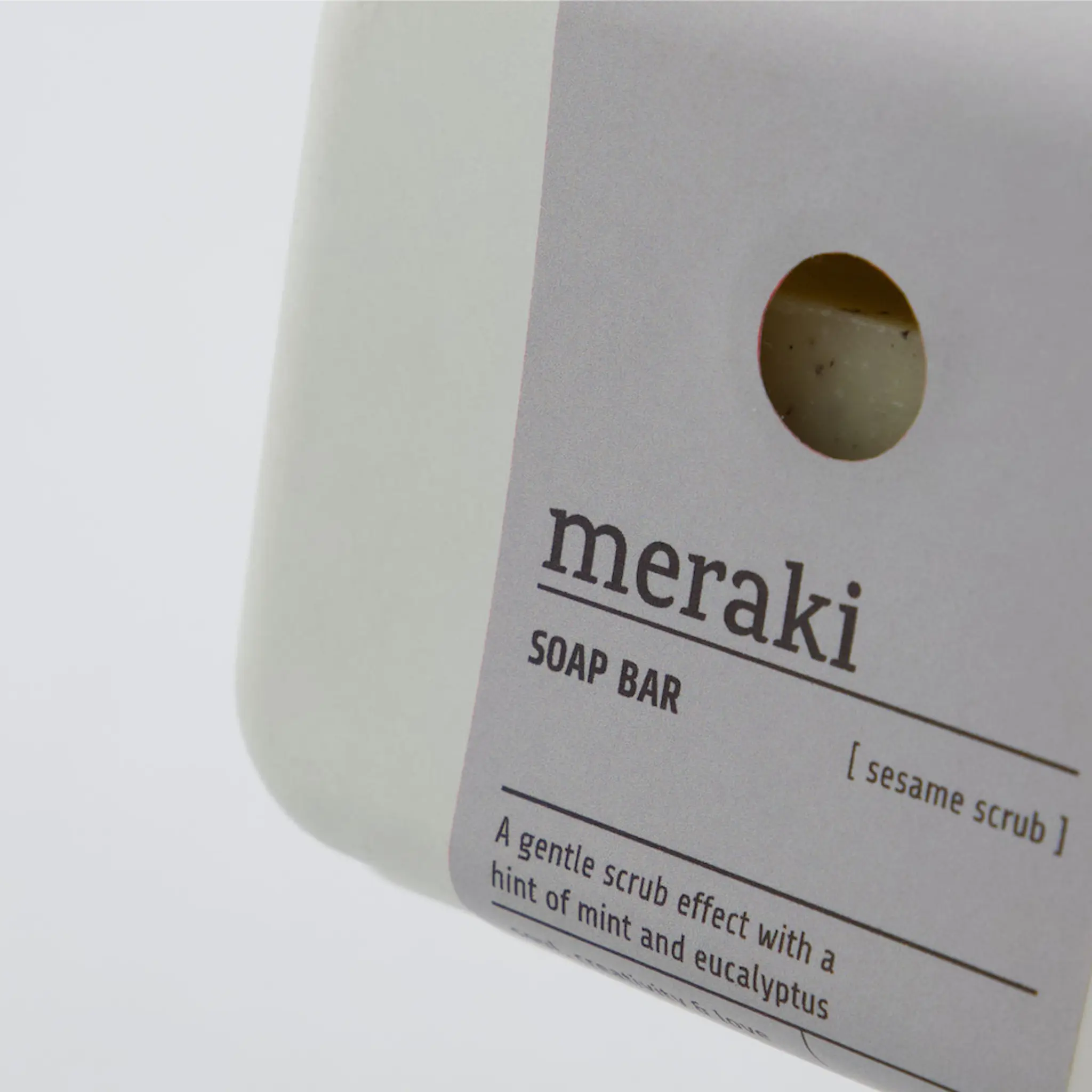 Meraki Tvål sesame scrub