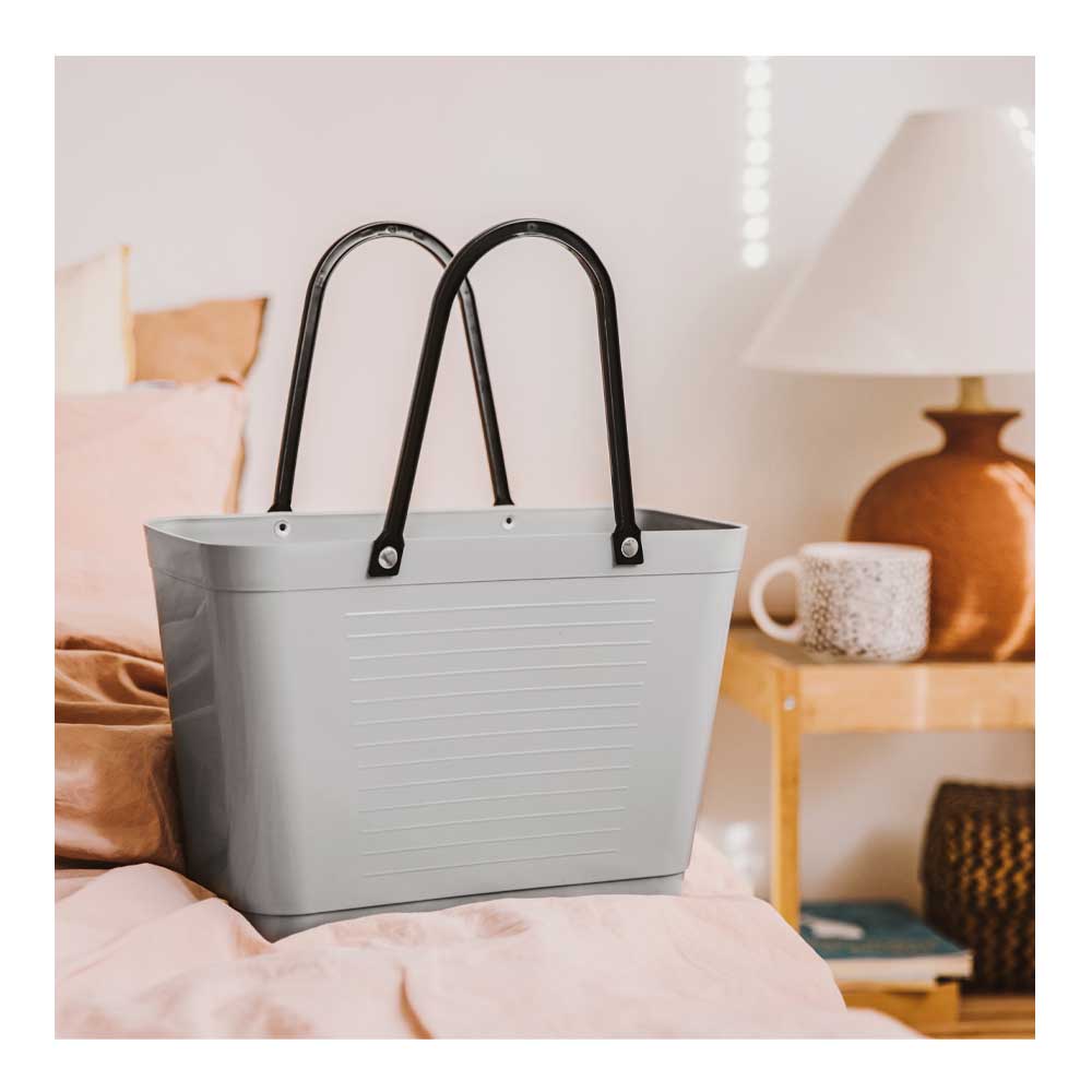 Hinza Green Plastic Laukku 7,5L Vaaleanharmaa