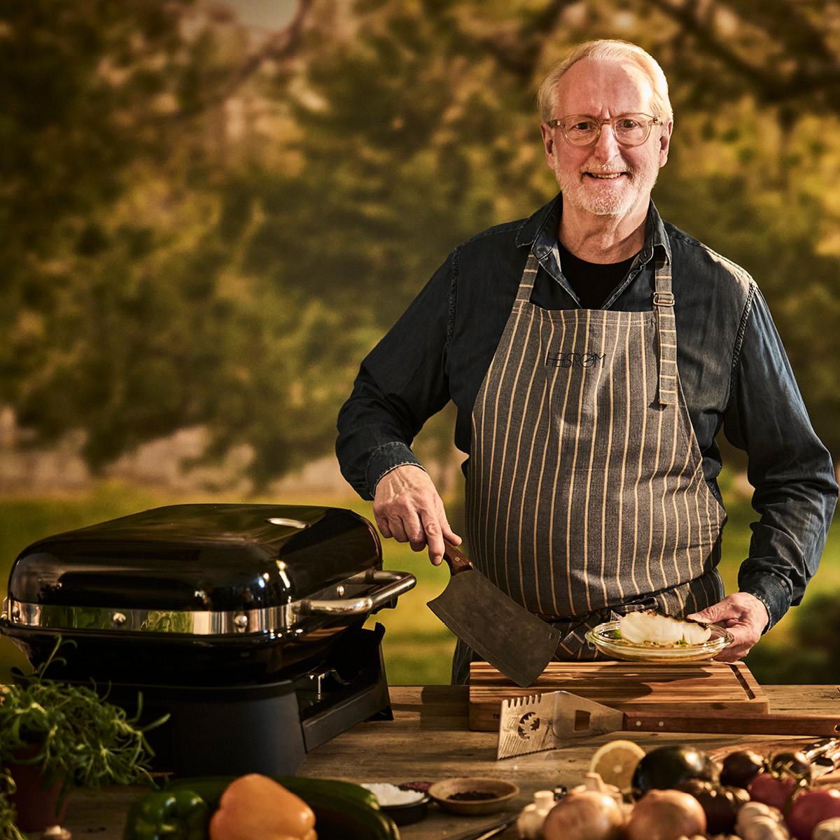 Tramontina BBQ by Hellstrøm kjøttøks 18 cm natur