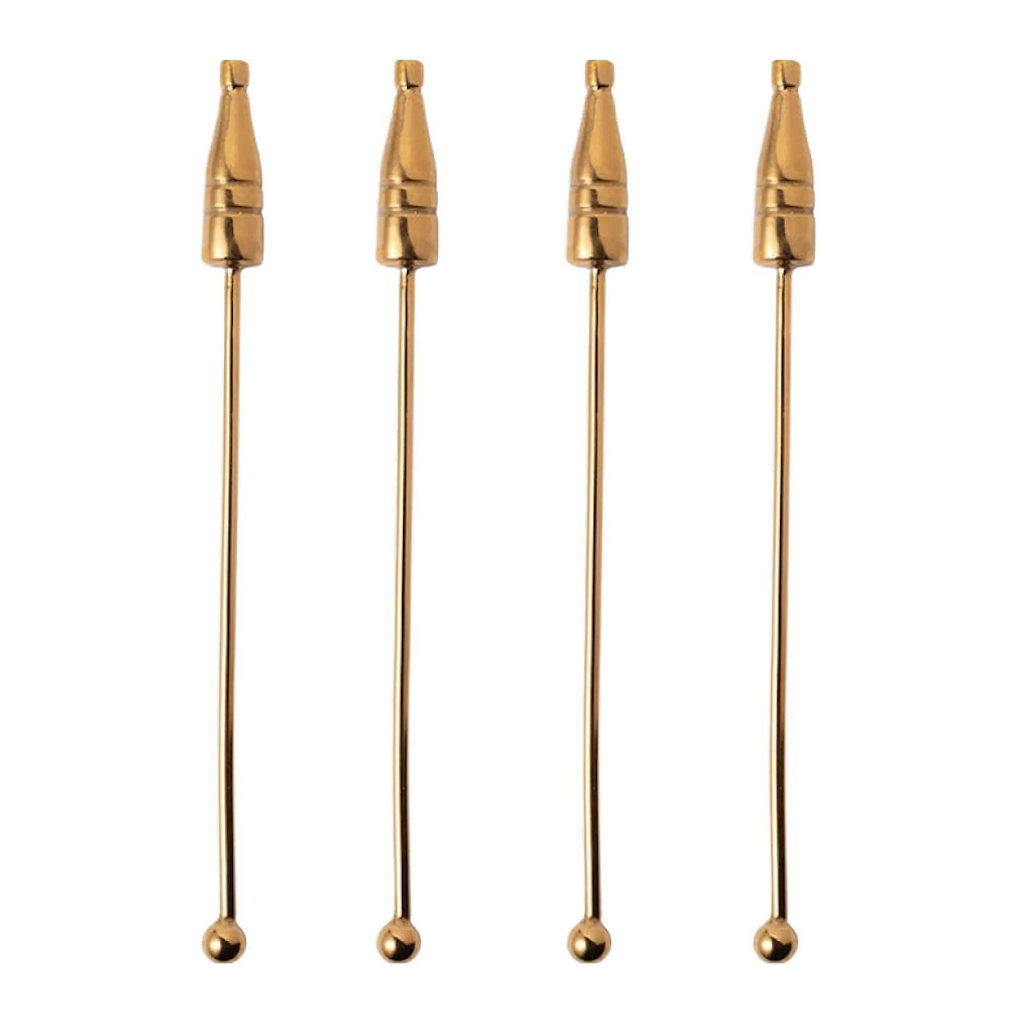 Vondels Cocktail Club Drinkkitikku pullo 15,5 cm 4 kpl Lasi/Teräs