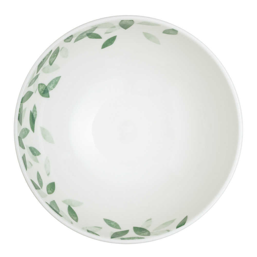 Denby Greenhouse Kulho 14 cm Valkoinen/Vihreä