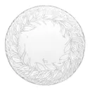 Goat tallrik i glas 24 cm klar