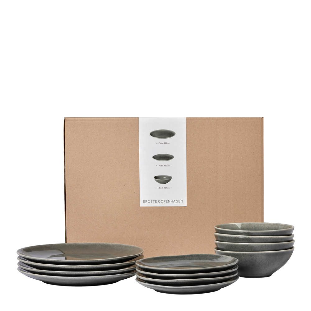 Broste Copenhagen - Nordic Rain illallisastiasto 12 osaa