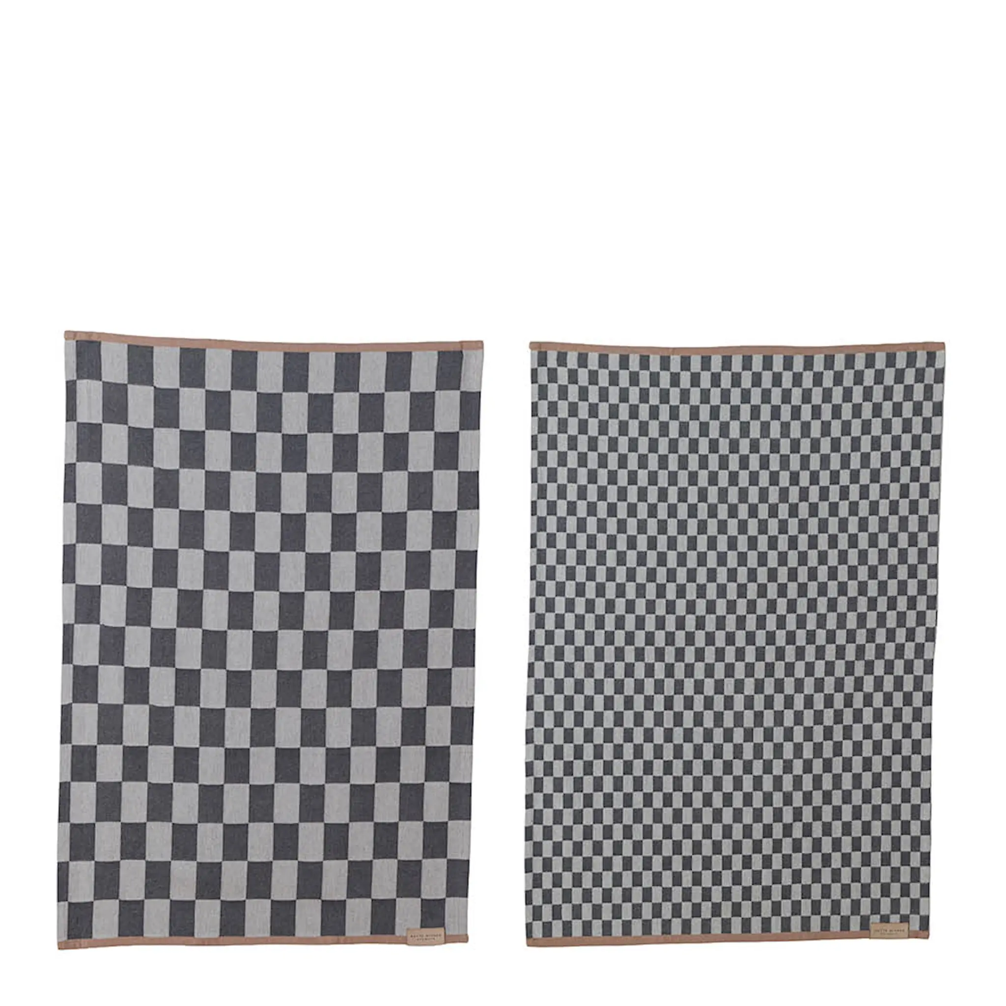 Mette Ditmer Mini-Max kjøkkenhåndkle 70x50 cm 2 stk mørkegrå