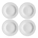 Legio Nova tallrik djup 22 cm 4-pack vit