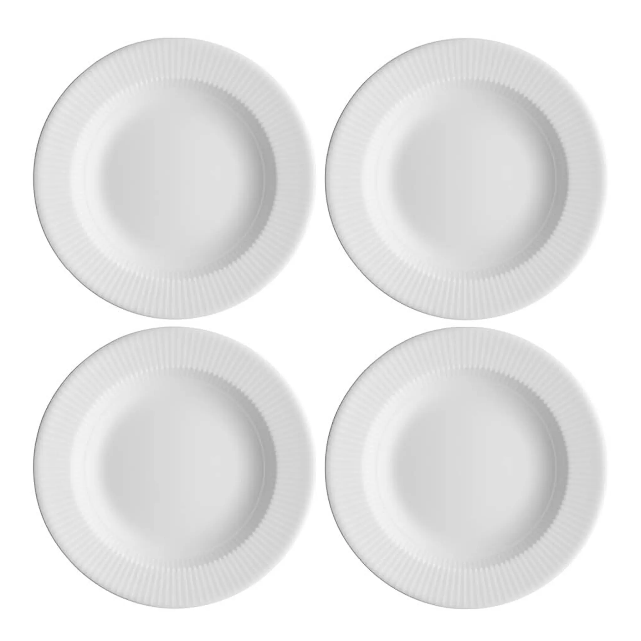 Eva Trio Legio Nova tallrik djup 22 cm 4-pack vit