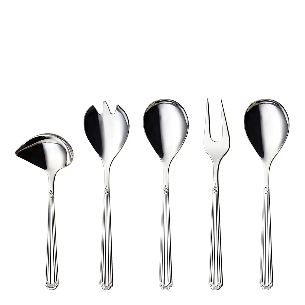 Renessanse serveringssett 5 deler