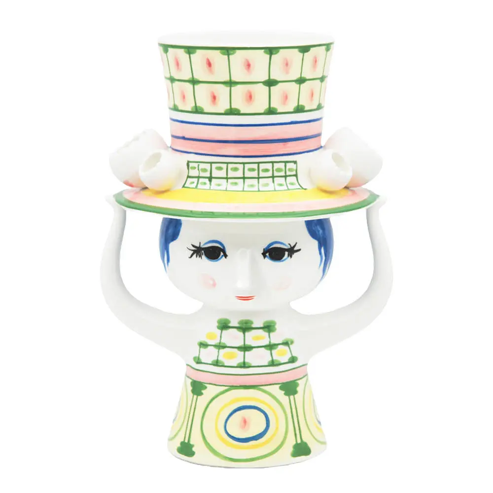 Lady With Hat Maljakko 24,5 cm Vihreä