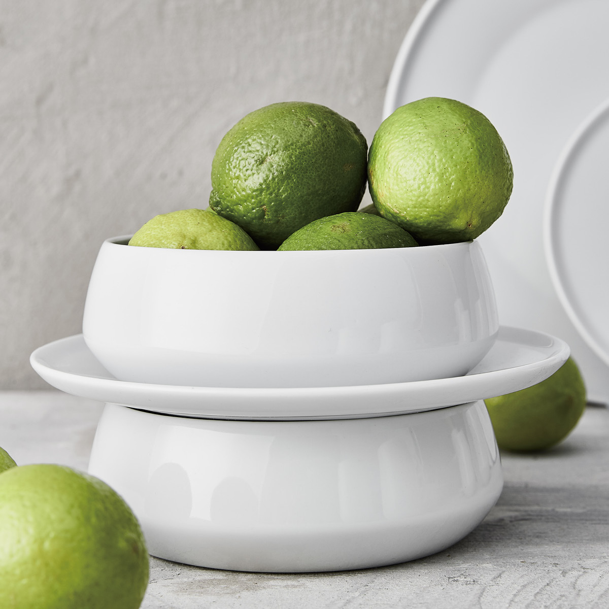 Aida ENSO skål 15 cm white