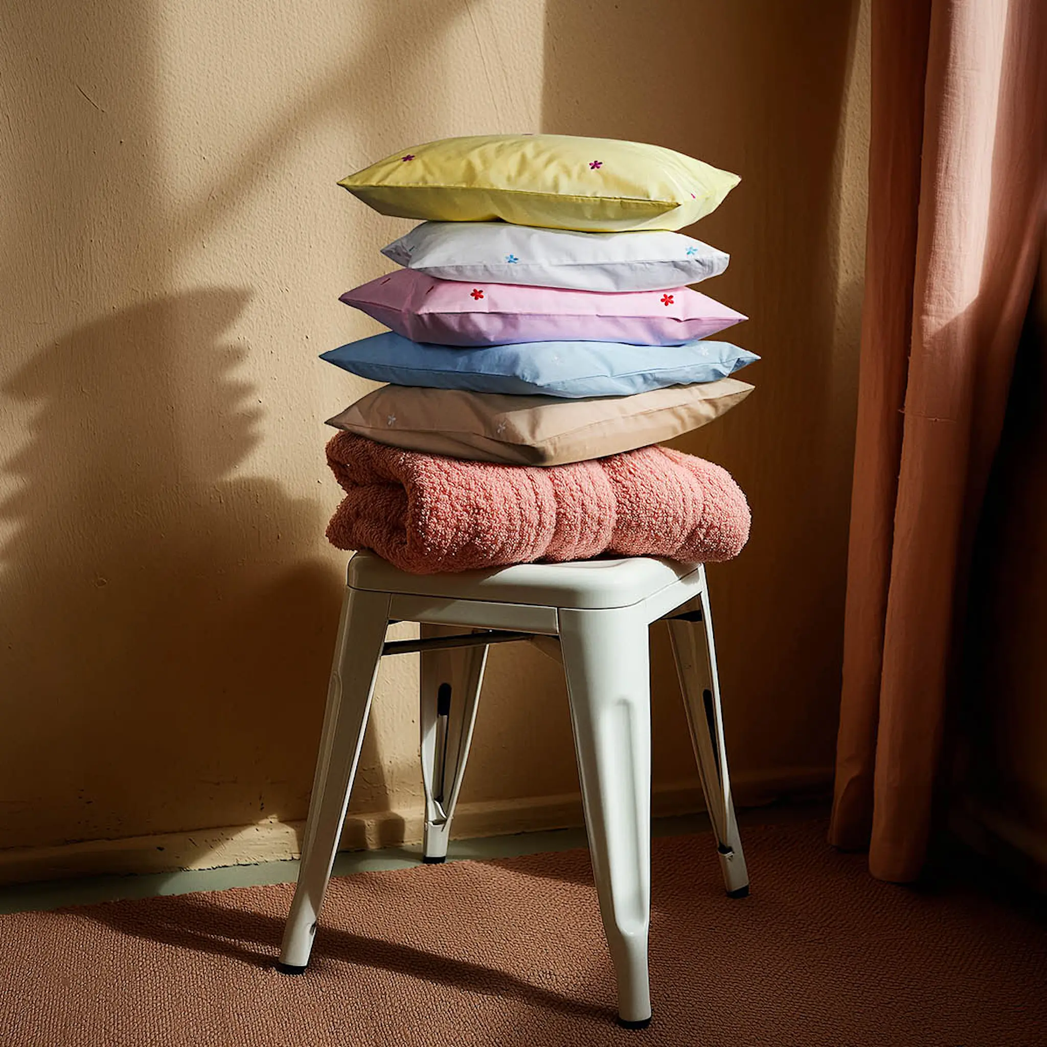 Juna Daisy påslakanset junior 100x140 cm gul