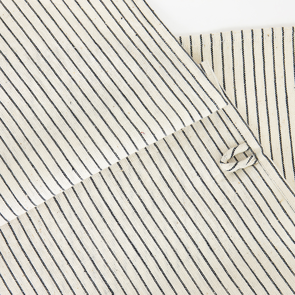 A World of Craft Eco Keittiöpyyhe 50x70 cm Mustat raidat